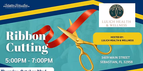 Ribbon Cutting at Lulich Health & Wellness