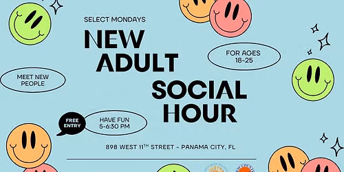 New Adult Social Hour (NASH) (Ages 18 - 25)