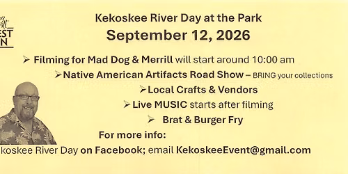 Kekoskee River Day at the Park