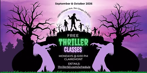 FREE Thriller Classes, Clairemont
