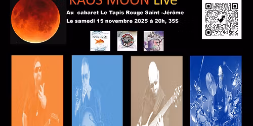 KAOS MOON - Live au Tapis-Rouge