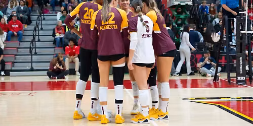 Maryland Terrapins at Minnesota Golden Gophers Womens Volleyball at Maturi Pavilion