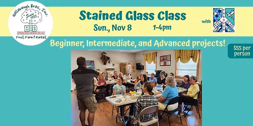 Stained Glass Class with Chris Parker