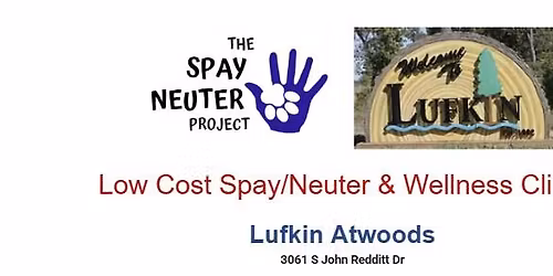 The Spay Neuter Project (Dehart Vet Services) *LUFKIN TX*