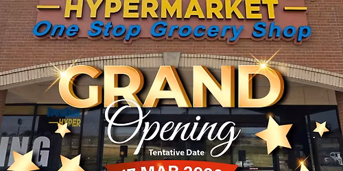 Grand Opening Allen Grocery Store