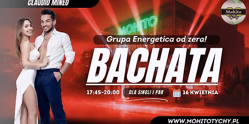 Bachata dla Singli i Par od podstaw z Cladio Mineo - Grupa Energetica