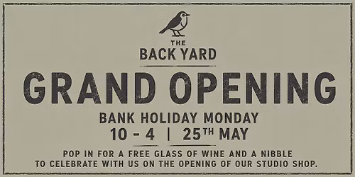 The Grand Opening of The Back Yard