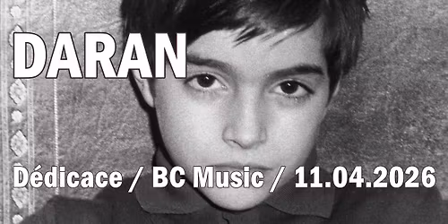 DARAN en d\u00e9dicace chez BC Music Thionville