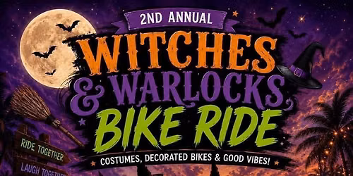 Witches\ud83e\uddd9\u200d\u2640\ufe0f & Warlock\ud83e\uddd9\u200d\u2642\ufe0f BIKE Ride