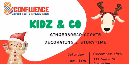 Kidz & Co Gingerbread Cookie Decorating & Storytime