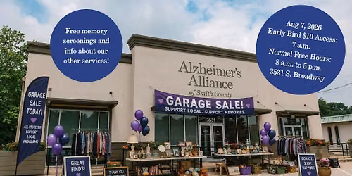 Community Garage Sale and Open House