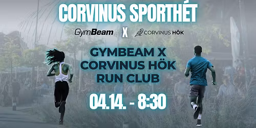 GymBeam x Corvinus H\u00d6K Run Club \u2013 SPORTH\u00c9T