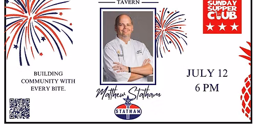 Sunday Supper Club feat. Chef Matthew Statham