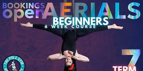 Beginner Aerial Silks (Tissu) 6 Week Courses - TERM 7 BOOKINGS OPEN!
