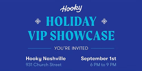 Hooky Entertainment Nashville 2026 Corporate Holiday Showcase