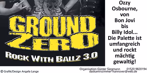 Kaminzimmer Music & Dance präsentiert Ground Zero