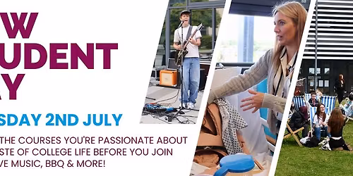 Blackpool Sixth New Student Day