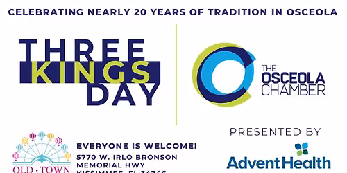Three Kings Day 2026- Presented by AdventHealth