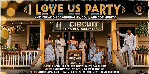 The I \u2764\ufe0fUS Day Party! Attire: Seersuckers & Sundresses