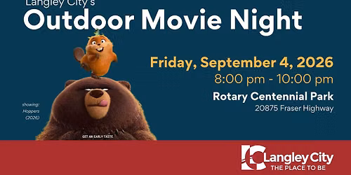 Outdoor Movie Night at Rotary Centennial Park: Hoppers (2026)