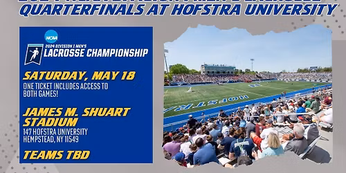 NCAA Mens Lacrosse Championships - Division I Mens Semifinals at Scott Stadium