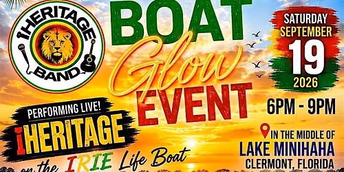 Reggae Boat Glow Party
