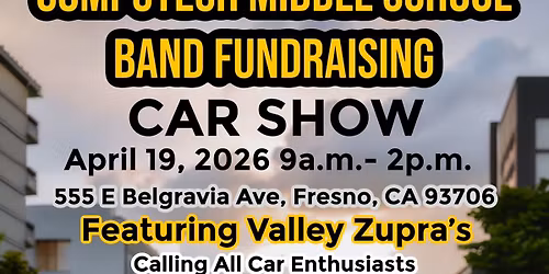 Computech Middle School Band Car Show Fundraiser