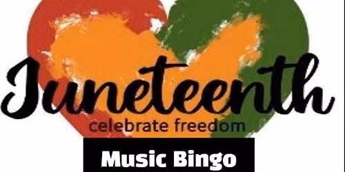 Juneteenth Music Bingo 