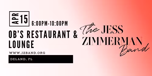 OB'S Restaurant \/ The Jess Zimmerman Band