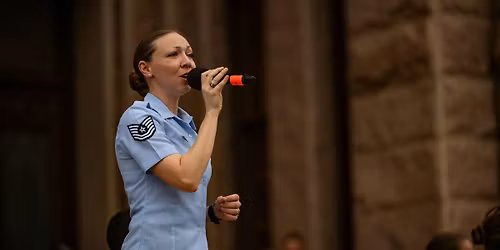 USAF Band of the West Memorial Day Celebration - Alamo Plaza