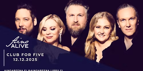 Aino Areena Alive: Club For Five
