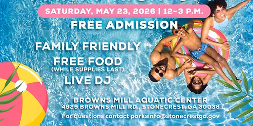 Summer Pool Party Kick-Off