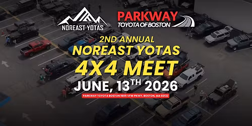 Noreast Yotas 4x4 Meet at Parkway Toyota of Boston 
