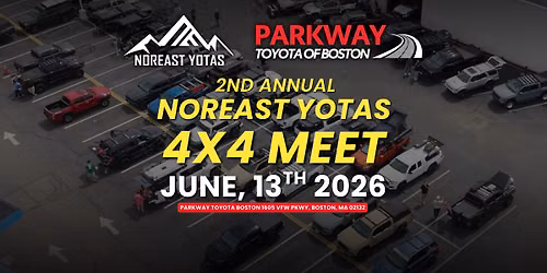Noreast Yotas 4x4 Meet at Parkway Toyota of Boston 