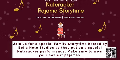 Special Nutcracker Pajama Family Storytime
