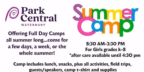 Summer Camp - Park Central Waterbury