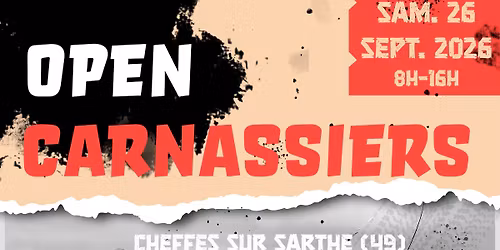 8 \u00e8me \u00e9dition Open Carna Cheffes