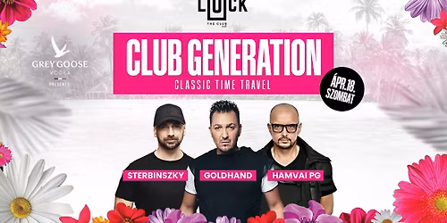 Club Generation x LOCK BUDApest