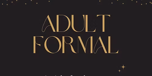 Adult Formal Dance