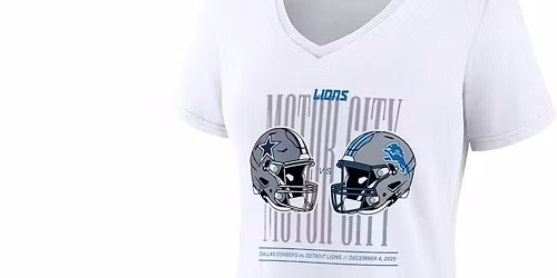 Detroit Lions vs. Dallas Cowboys