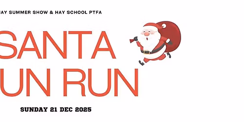 Hay-on-Wye Santa Fun Run