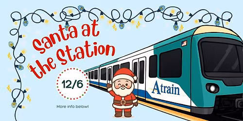 Santa at the Station \ud83c\udf85\ud83d\ude82