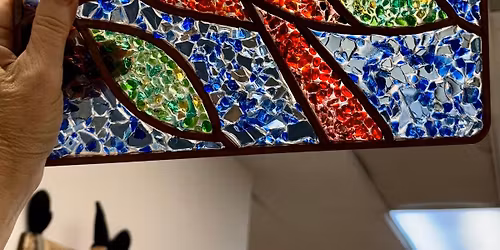 Crushed Glass Sun Catcher Class