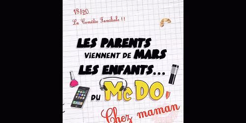 Les parents viennent de mars, les enfants du McDo \u2013 Chez Maman