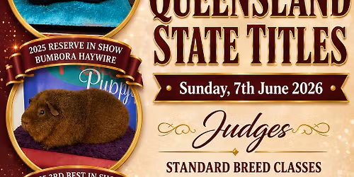 Queensland State Titles 2026