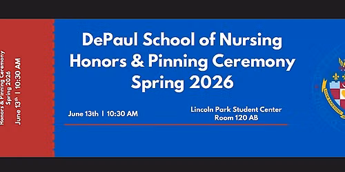 School of Nursing Spring 2026 Honors & Pinning Ceremony