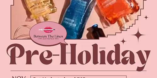 Sip, Hydrate & Glow\u201d Pre-Holiday Event