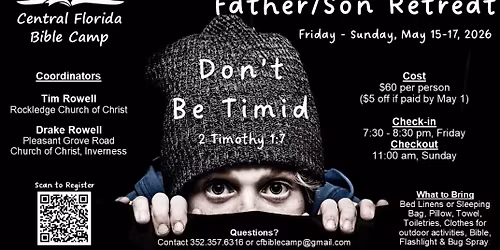 Lads \u2018n Dads Father\/Son Retreat