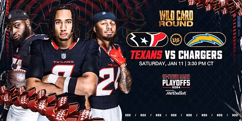 Parking Houston Texans at Los Angeles Chargers