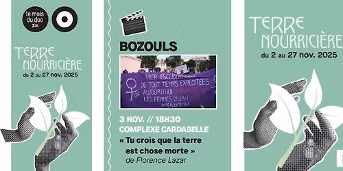 Projection - Mois du Film documentaire - Bozouls